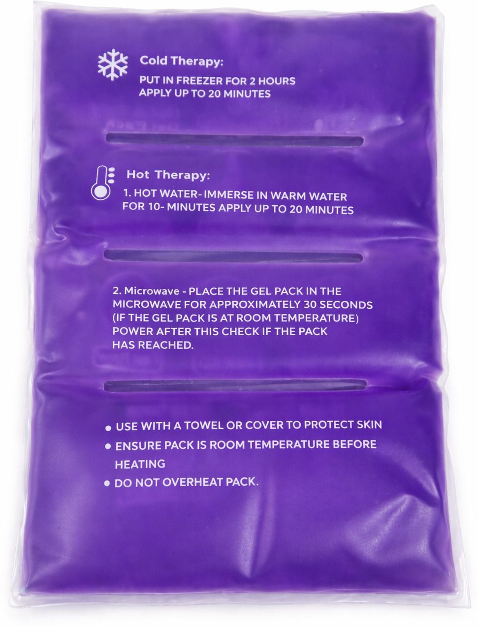 Reusable Gel Pack for Pain Relief Ice Pack & Heat Therapy Joint Pain, Sprain, Sports Injury, Swelling Multipurpose Cold & Hot Pack Pack-image-42