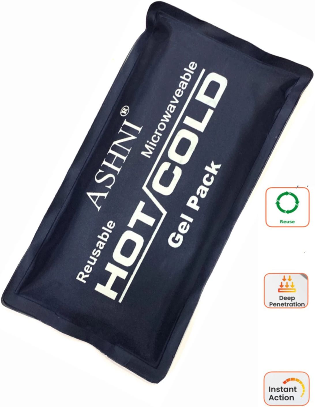 ashni Microwavable Hot And Cold Gel Ice Pack Reusable For Pain Relief 2in1 HOT and COLD Pack-picture-11