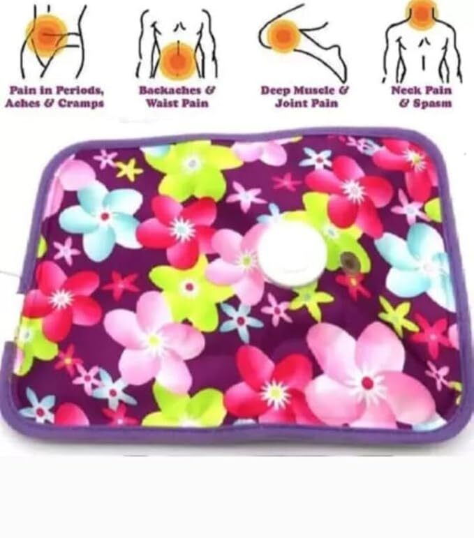 nikhat Electric Heating Pad, Hot Water Bag Electric Heating Pad, Hot Water Bag, Pillow , Warm 1 L Hot Water Bag-picture-42