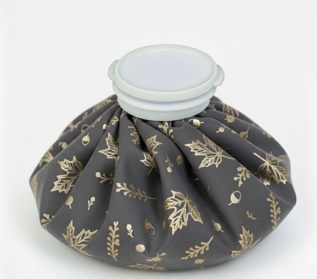 9 Inch Ice Bag for Pain Relief Cold Hot Water Bag Ice Pack Bag for Pain Relief Non-Electric 1000 ml Hot Water Bag-image-14