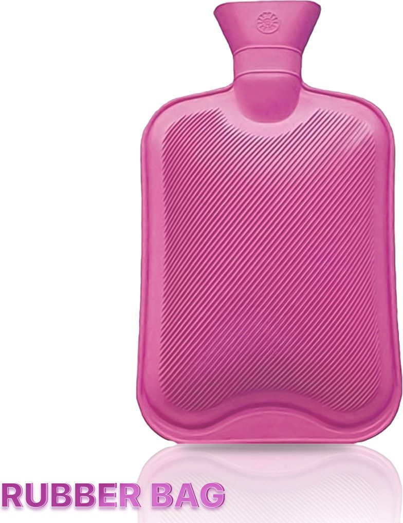 Classic Strong Build Rubber Hot Water Warmer Non Electric 2 L Hot Water Bag-image-33