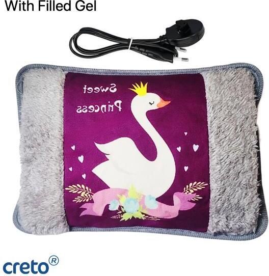 Electric Hot Water Bag Soft Velvet Imported for Winter Hand Warmer electric 1 L Hot Water Bag-image-35