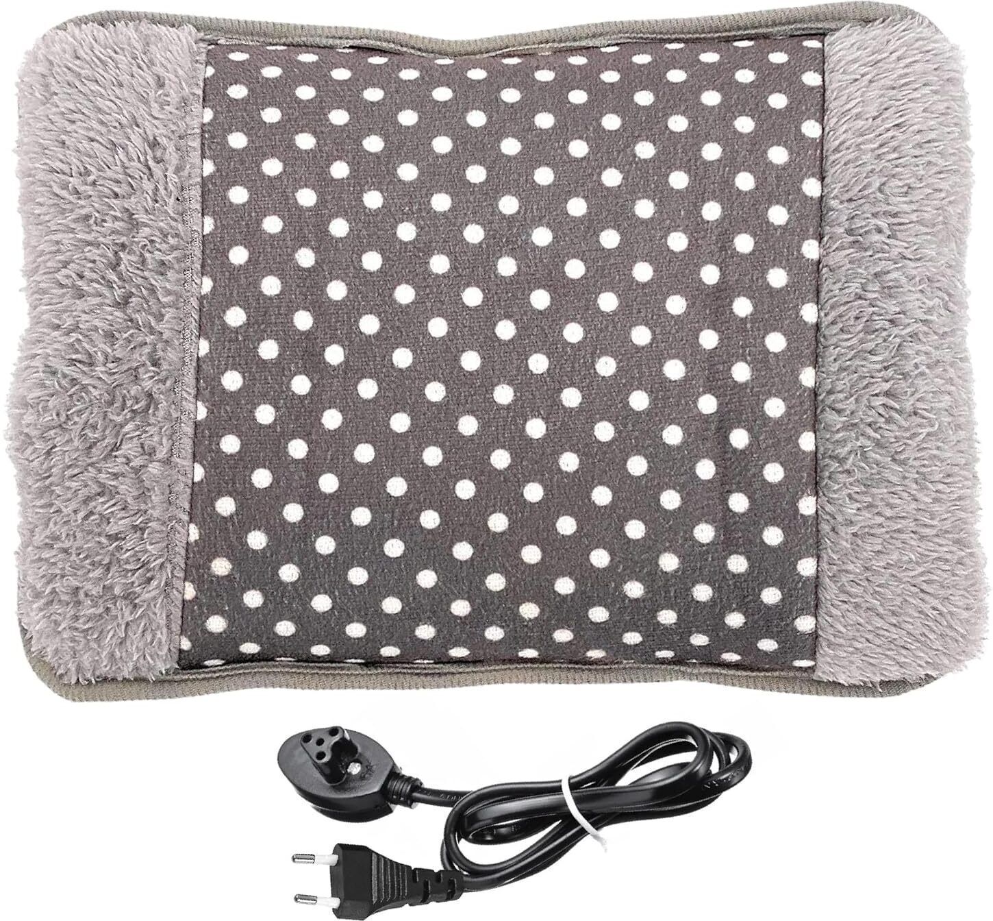 Electric Hot Water Bag with Auto Power Cut-off Heating Bag Pain Relief Leak Proof Feature Hot Water Bag Velvet Water Bag 1 L Hot Water Bag-image-43