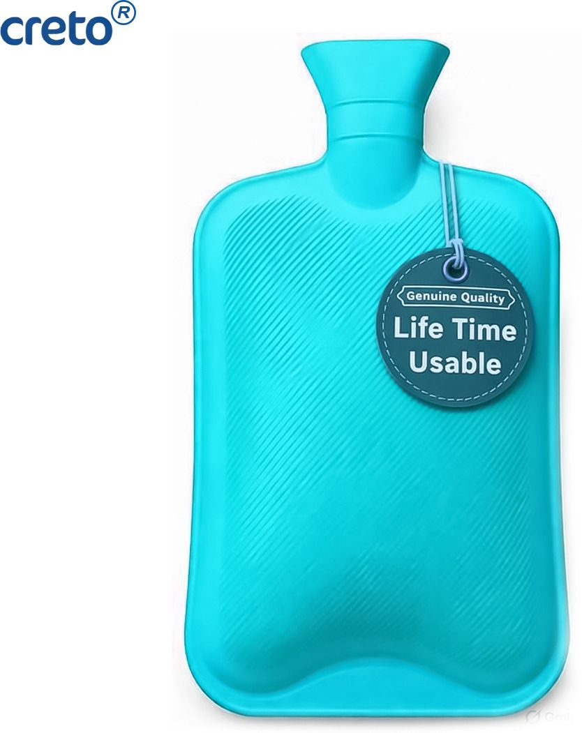 creto Durable Rubber Bag/Bottle Heat Pain Relief Non Electric 2 L Hot Water Bag-picture-23