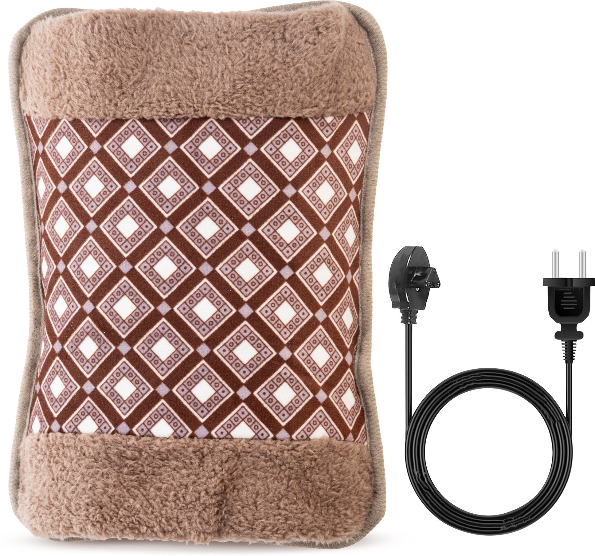 Electric Hot Water Bag with Auto Power Cut-Off for pain relief With Hand Warmer Electrical 1000 ml Hot Water Bag