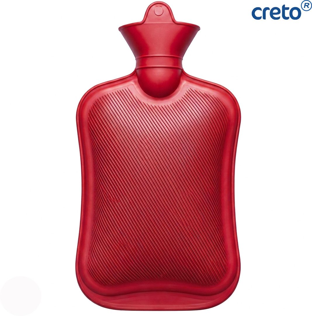 creto Imported Non Electric Hot Water Bag with Pocket Hand Warmer for Pain Relief non electric 2 L Hot Water Bag-picture-28