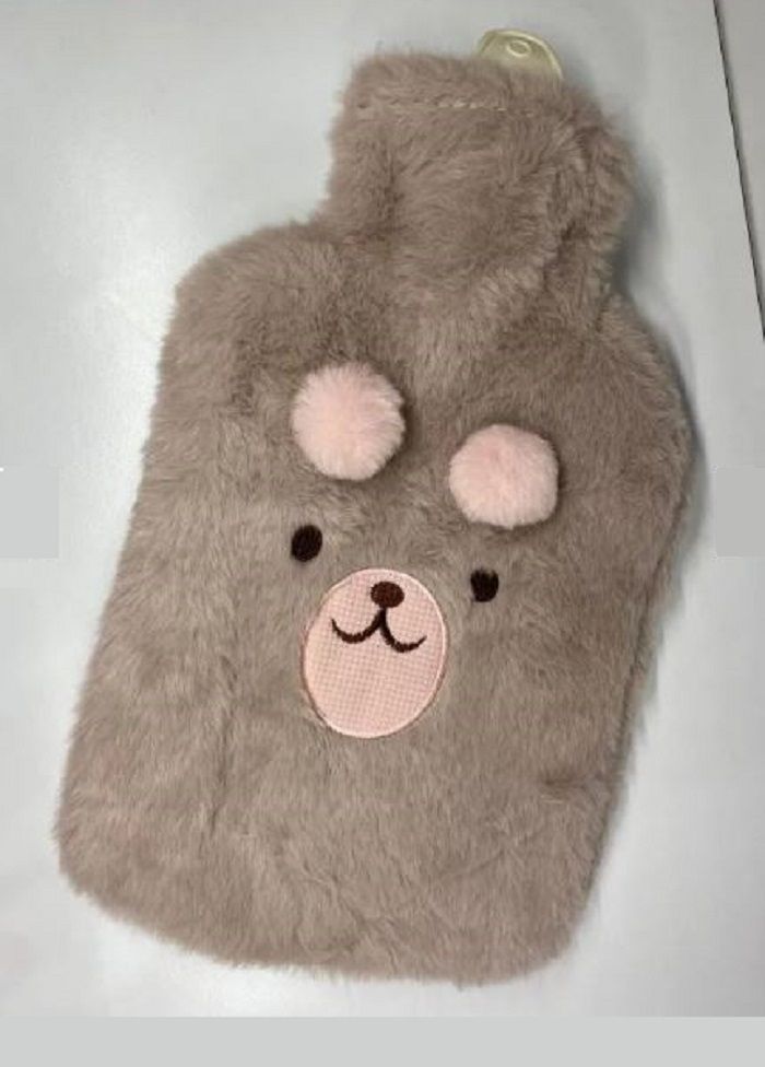 Premium Hot Water Rubber Bag with Soft Plush Cover For Cramp_Back Pain Relief Non-Electrical 2 L Hot Water Bag-image-6
