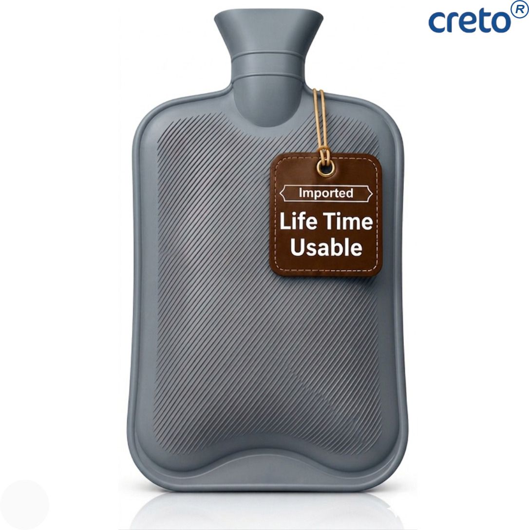 Rubber Hot Water Pad for Daily Pain Relief and Warmth Non Electric 2 L Hot Water Bag-image-2