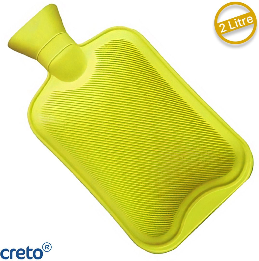 (Non Rechargeable Durable Premium Pad Rubber) Non Electric 2 L Hot Water Bag-image-19