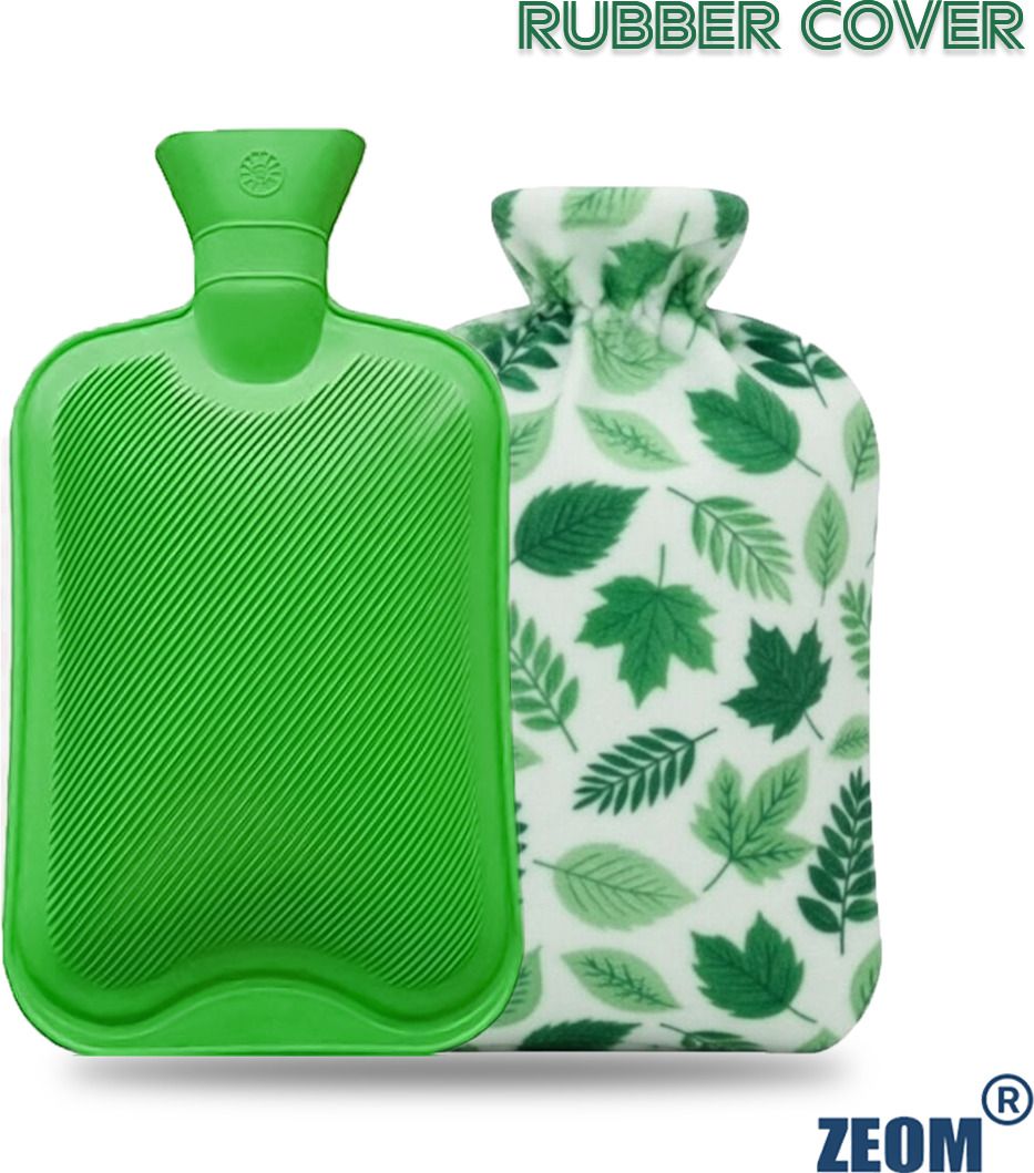 Hot Water Pad Rubber with Cover Non Rechargeable Non Electric 2 L Hot Water Bag-image-48