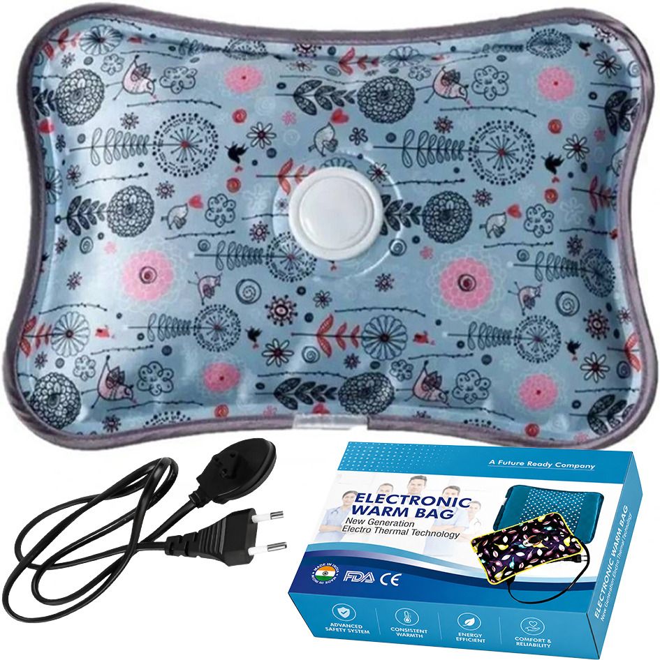 Premium Rechargeable PVC Electric Hot Water Heating Bag Electric 1 L Hot Water Bag-image-6