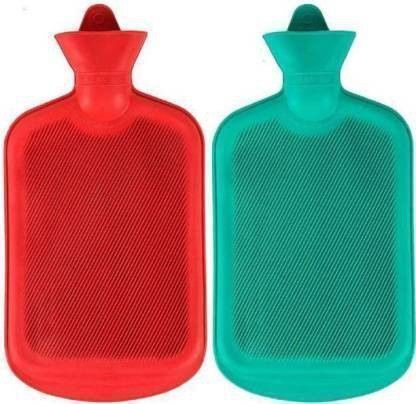 Best Quality Combo of 2 Rechargeable Electric 1 L Hot Water Bag (Multicolor) Bag 1 L Hot Water Bag-image-24