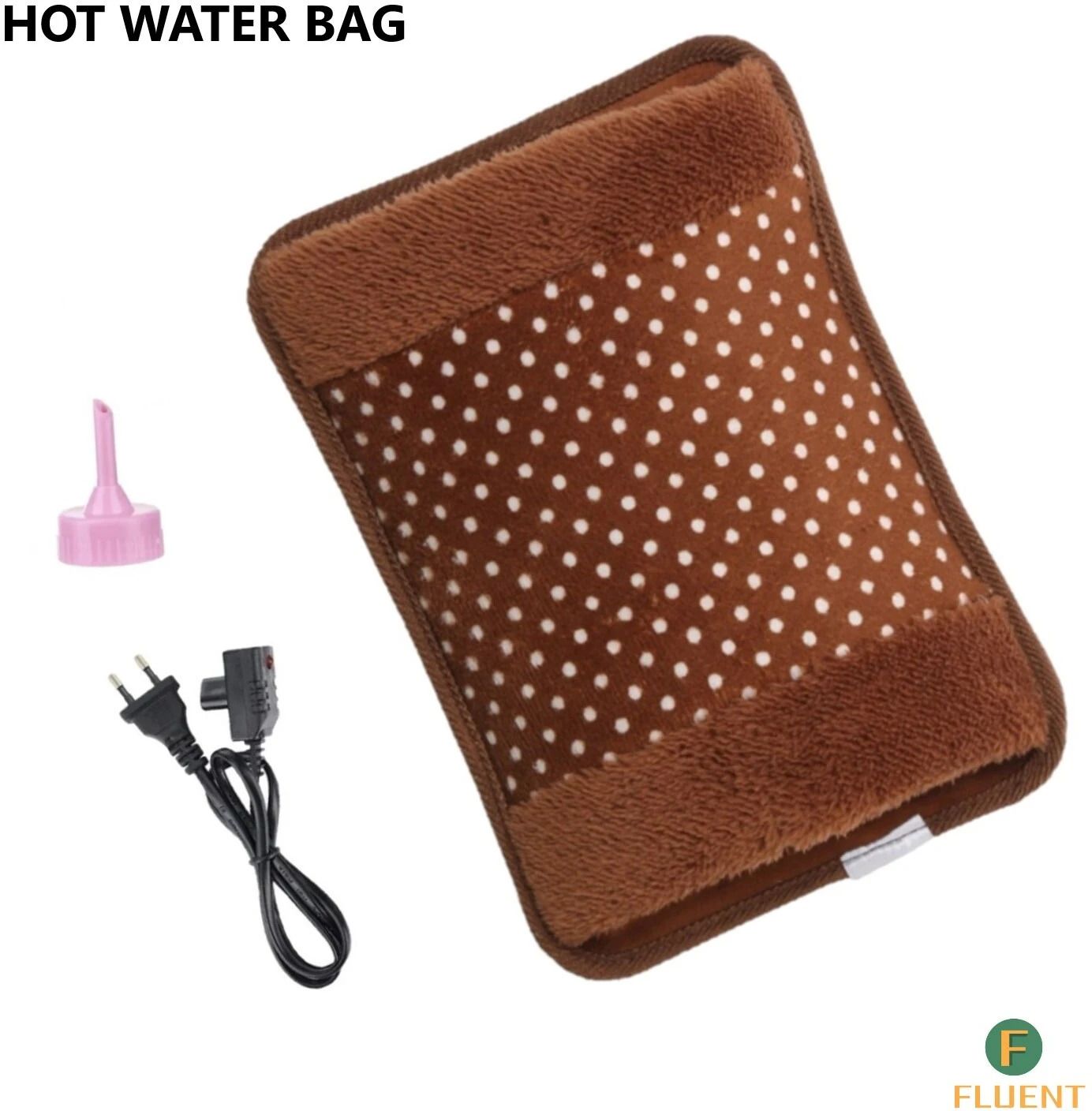 Electric Hot Water Bag with Auto Power Cut-Off for pain relief Warm Bag Electrical 1 L Hot Water Bag