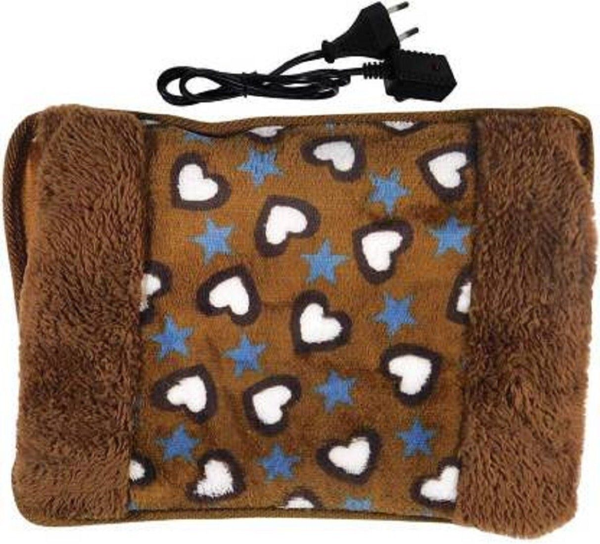 tencent Velvet Pocket Heating Gel Bag With Fur Electric 1.5 L Hot Water Bag (Multicolor) Electric Water Bag 1.5 L Hot Water Bag (Multicolor) electric 1 L Hot Water Bag-picture-19