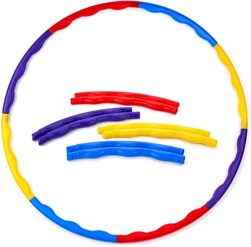 be bright Plastic Exercise Hoop Ring for Kids | Portable Fitness and Dance Toy Hula Hoop-picture-1