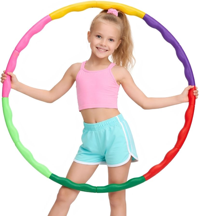 be bright Kids Adjustable Detachable Massage Hula Hoop Ring Hula Hoop-picture-14