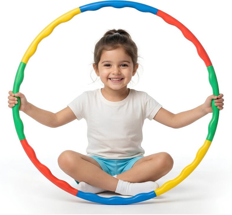 be bright Kids Exercise Hula Hoop Ring | Lightweight Sports Toy for Indoor Outdoor Use Hula Hoop-picture-0