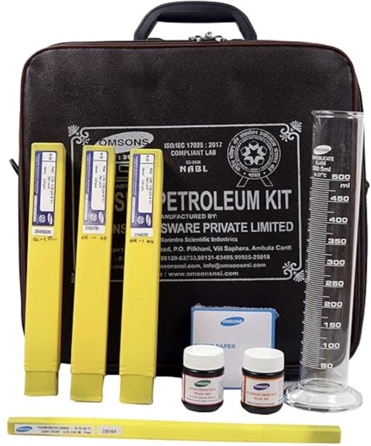 chandoks premium CFI OMSONS Density Kit With NABL Calibration Certificate For Petroleum Use Hydrometer-picture-25