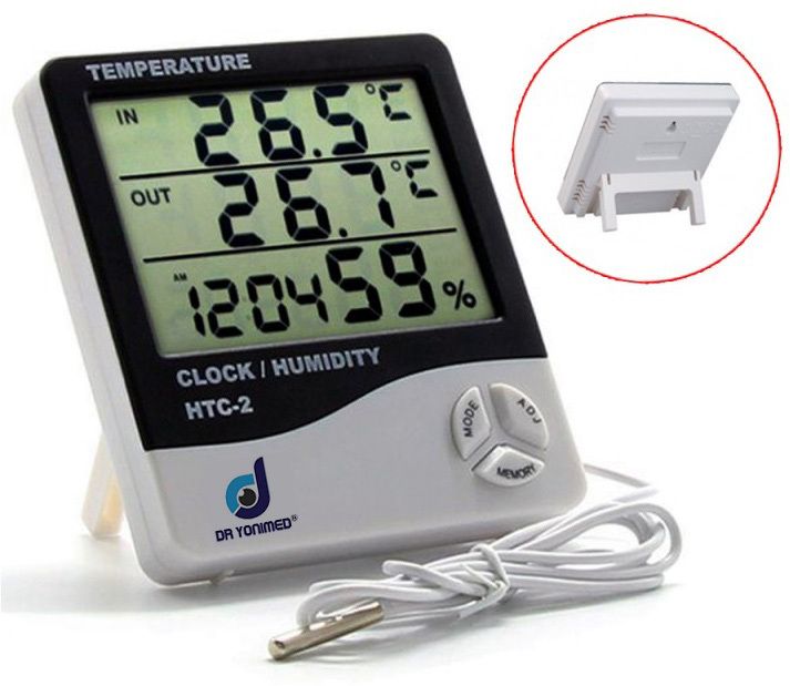 Digital Hygrometer Humidity Meter Digital Room Thermometer HTC-2 Hydrometer-image-16