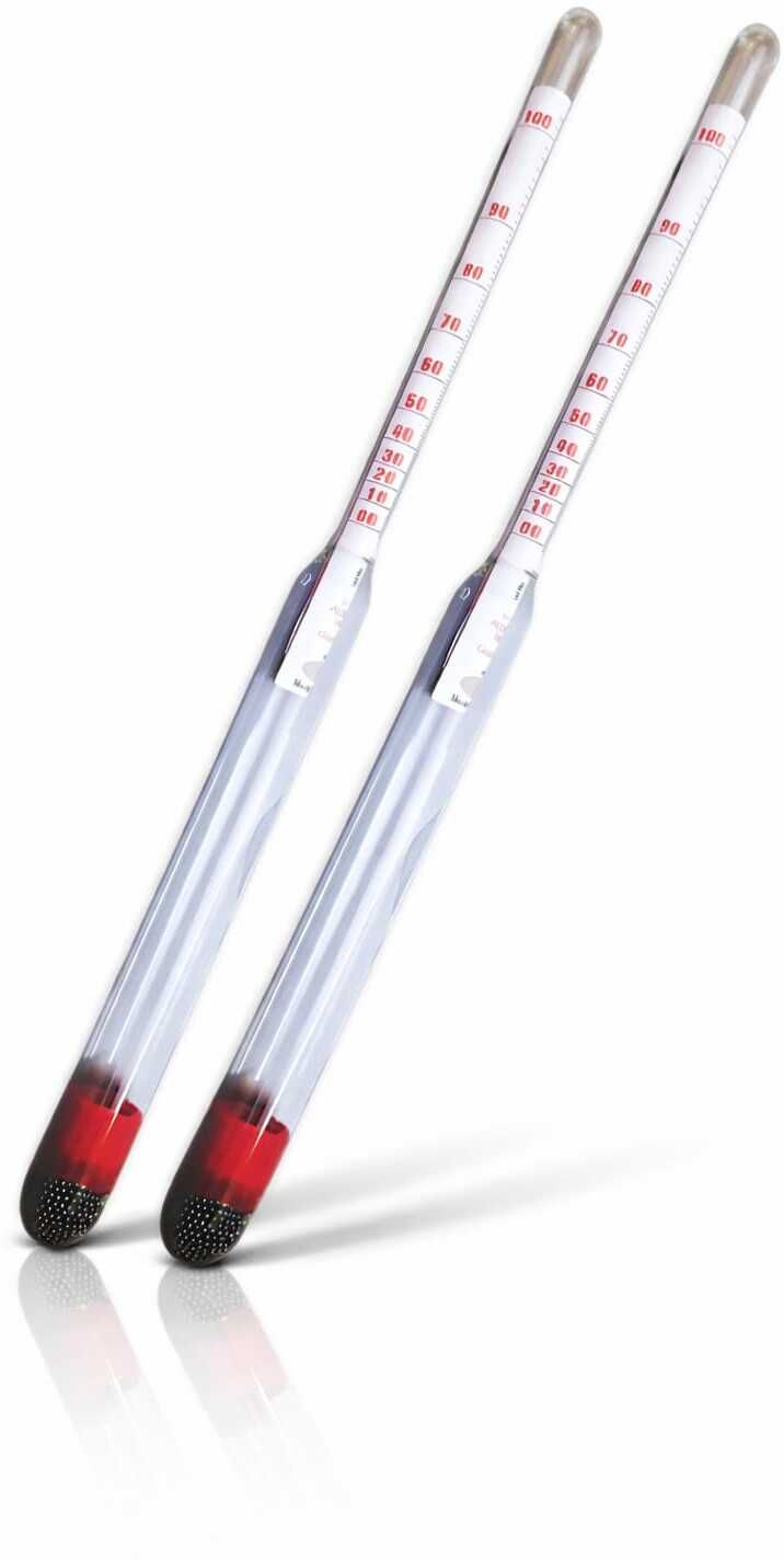 sknind SKAN's (0-100%) Alcoholometer | Measure ABV of different Spirits | Pack of 2 | Hydrometer-picture-12