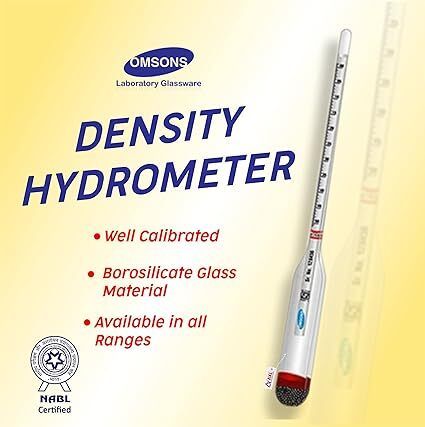 sri sai srinivasa fabrics S3 fabrics Density Hydrometer with Nabl Certificate (5 Years) (Range (800-850)) Hydrometer-picture-10