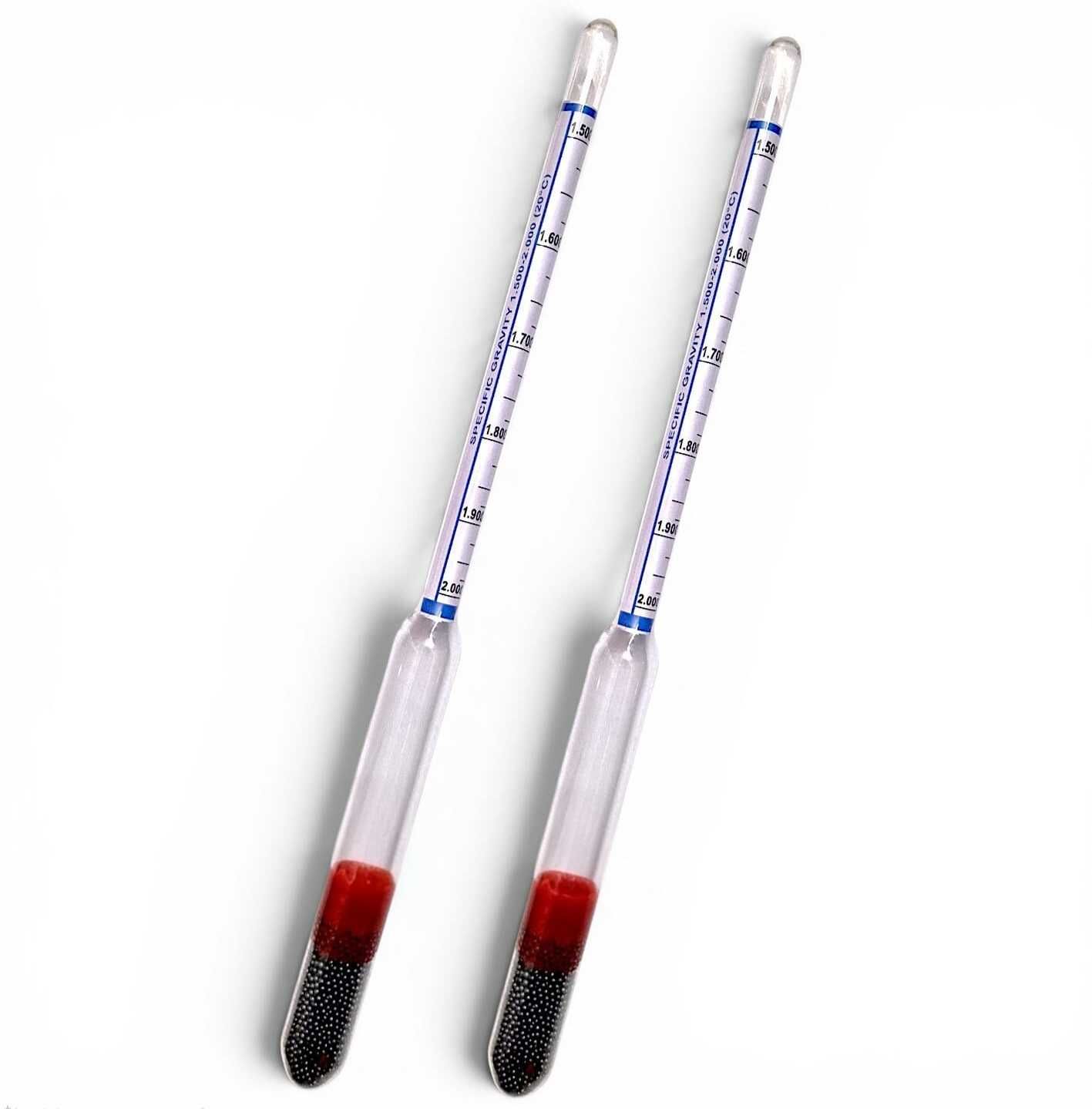 sknind SKAN Sp.g. Hydrometer | Range (1.500-2.000) | Double stage QA | Pack of 2 | Hydrometer-picture-27