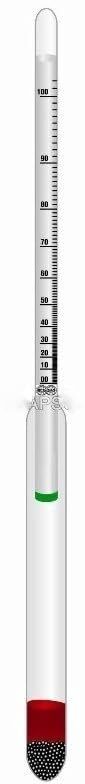labz 0-100 Alcoholmeter Spirito meter Spirits, Hydrometer With 250ml Jar Hydrometer-picture-25