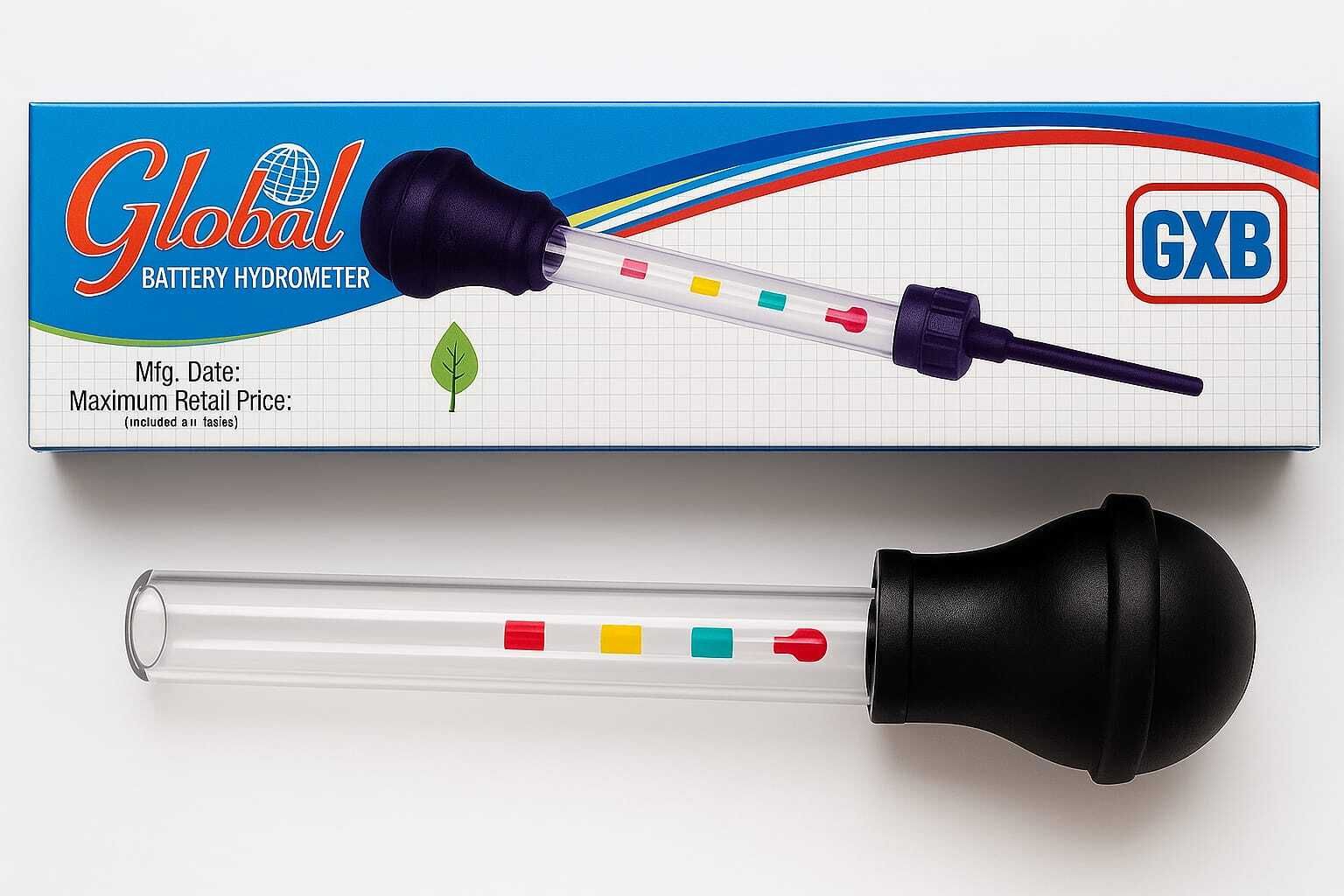 corelab scientific GXB Battery Hydrometer for Car & Bike Electrolyte Accurate Acid Density Tester Hydrometer-picture-20