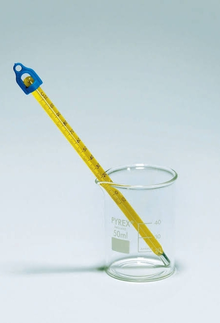 greyart Lab Thermometer for Science Lab, School Lab, Industry Use Hydrometer image 1