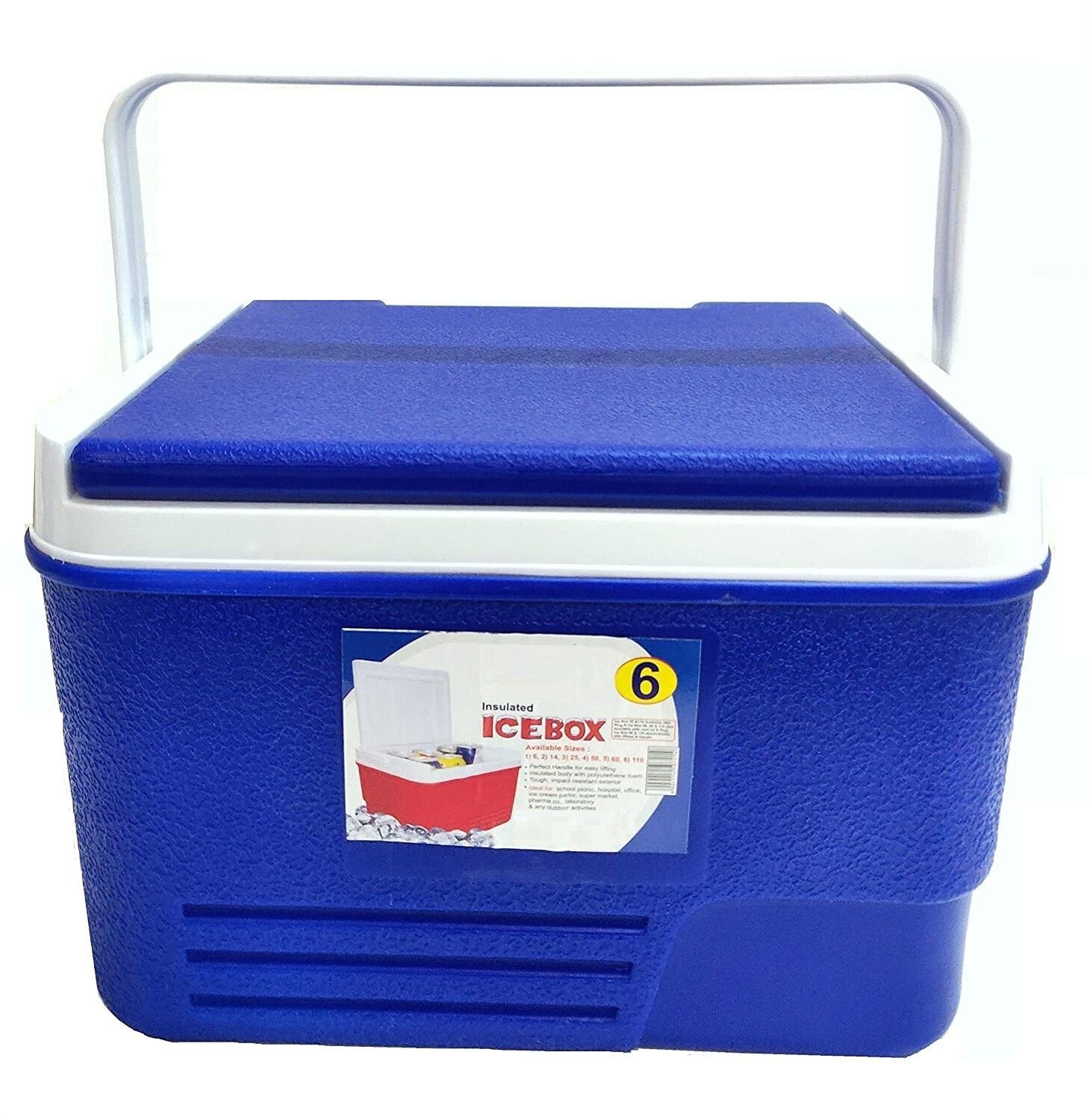 randal 6 L Plastic Insulated Ice Cube Box _ ( 6 L _ Blue ) Ice Bucket-picture-44
