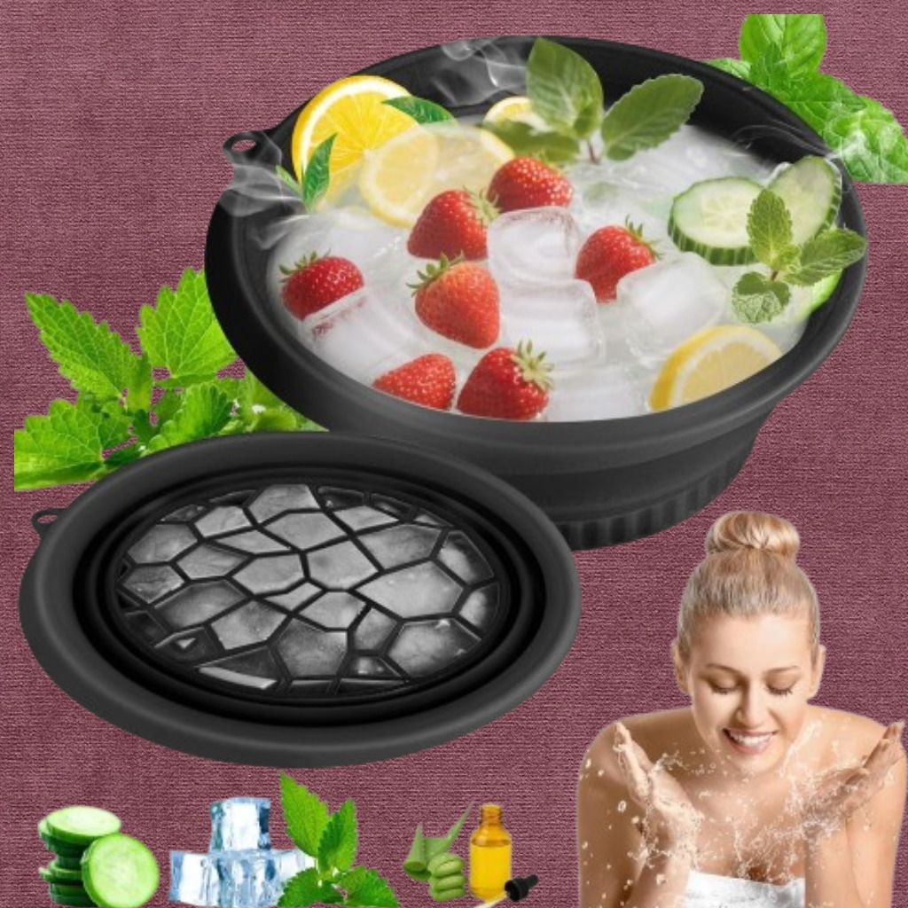 zucline Silicone Massage Bowl Ice Bucket with Efficient and Reliable Use Disposable-picture-36