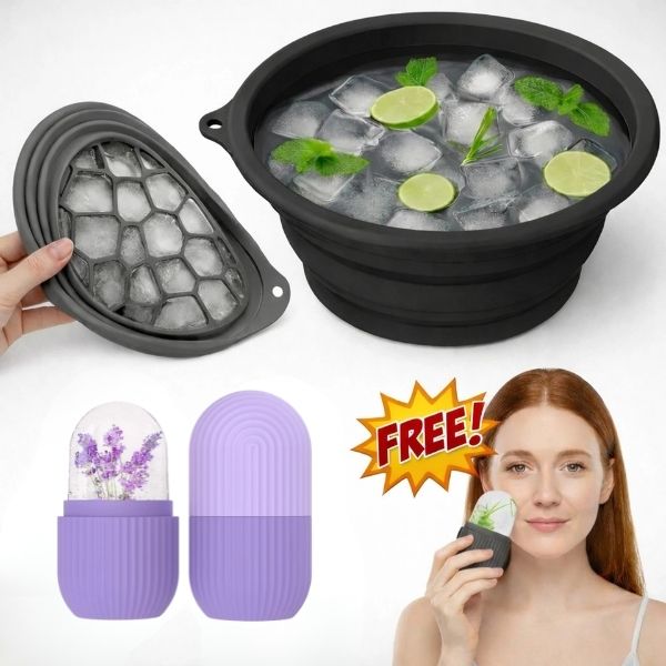 ekatra enterprise 1 L Silicone EE-ICERROLLER-MULTICOLOUR Ice Bucket-picture-13
