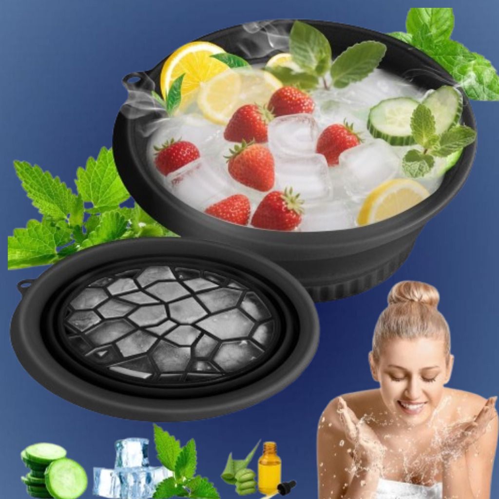 zucline Silicone Massage Bowl Ice Bucket with Premium Finish for Bar Setup Disposable-picture-21