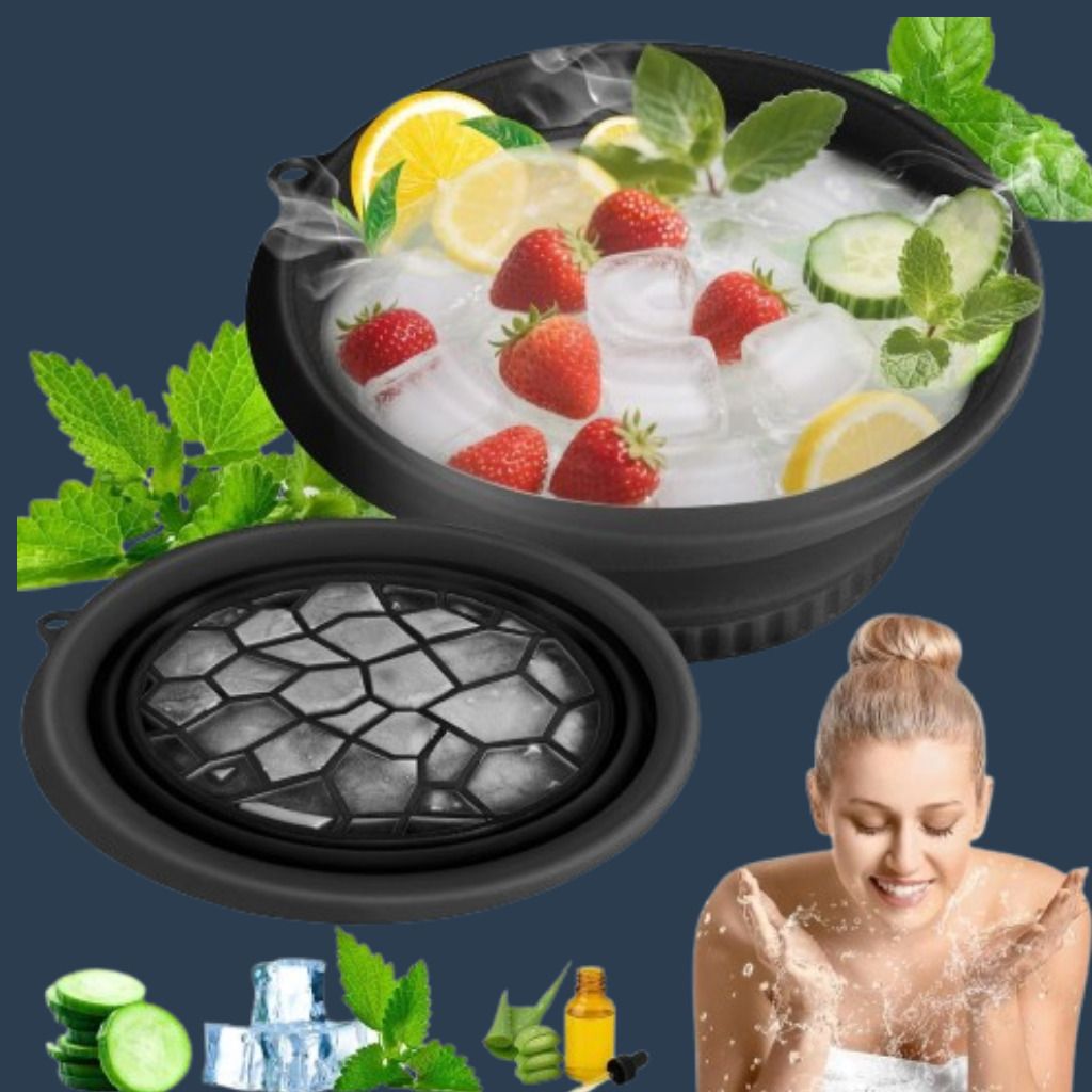 zucline Silicone Massage Bowl Ice Bucket for Beverage Storage and Cooling Disposable-picture-6