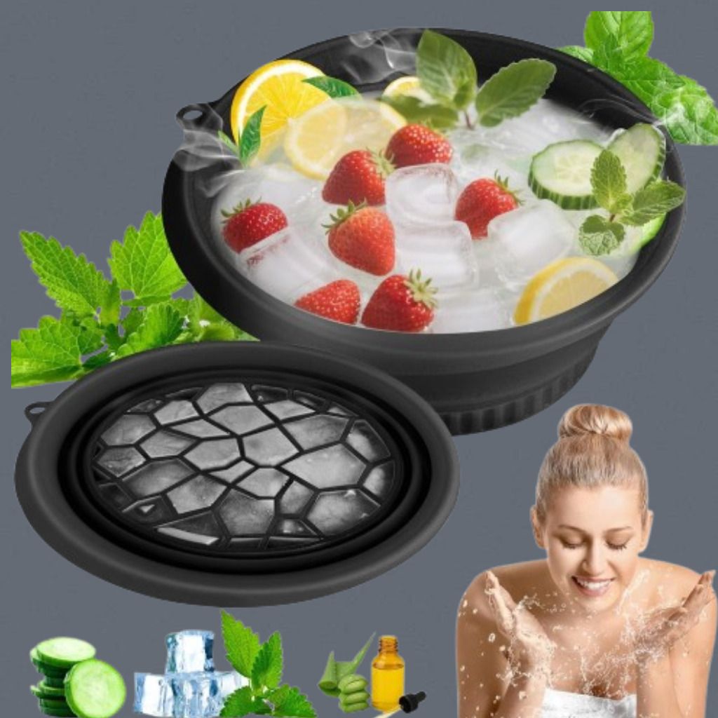 zucline Silicone Massage Bowl Ice Bucket with Secure and Stable Structure Disposable-picture-16