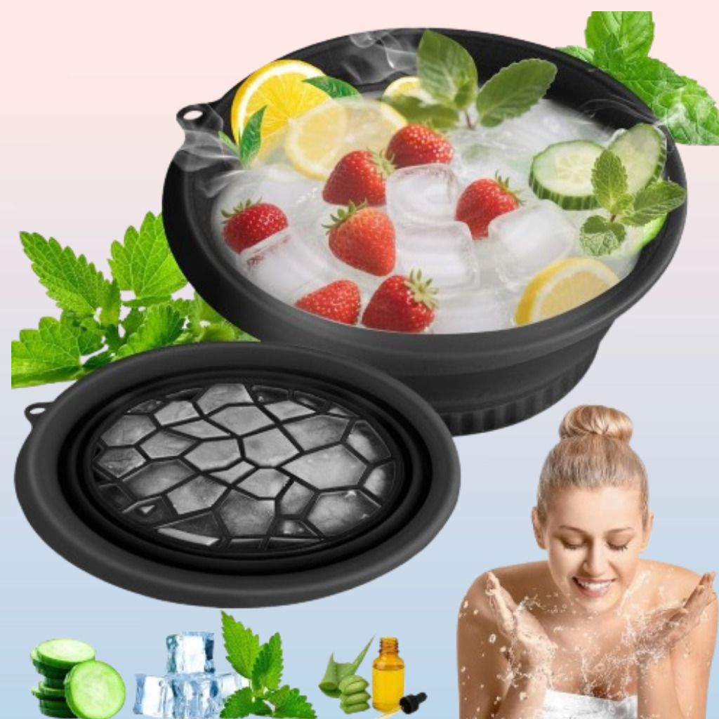 zucline Silicone Massage Bowl Ice Bucket with Durable Lid Design Disposable-picture-19