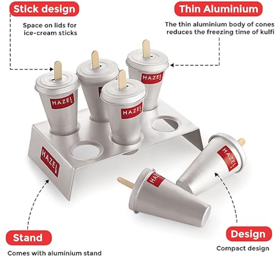 hazel 130 ml Manual Ice Cream Maker-picture-25