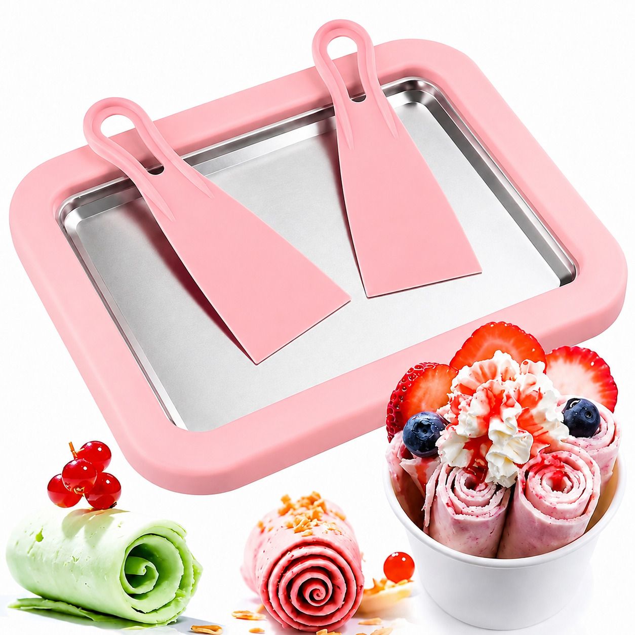 bestzone retail mall 500 ml Manual Ice Cream Maker-picture-26