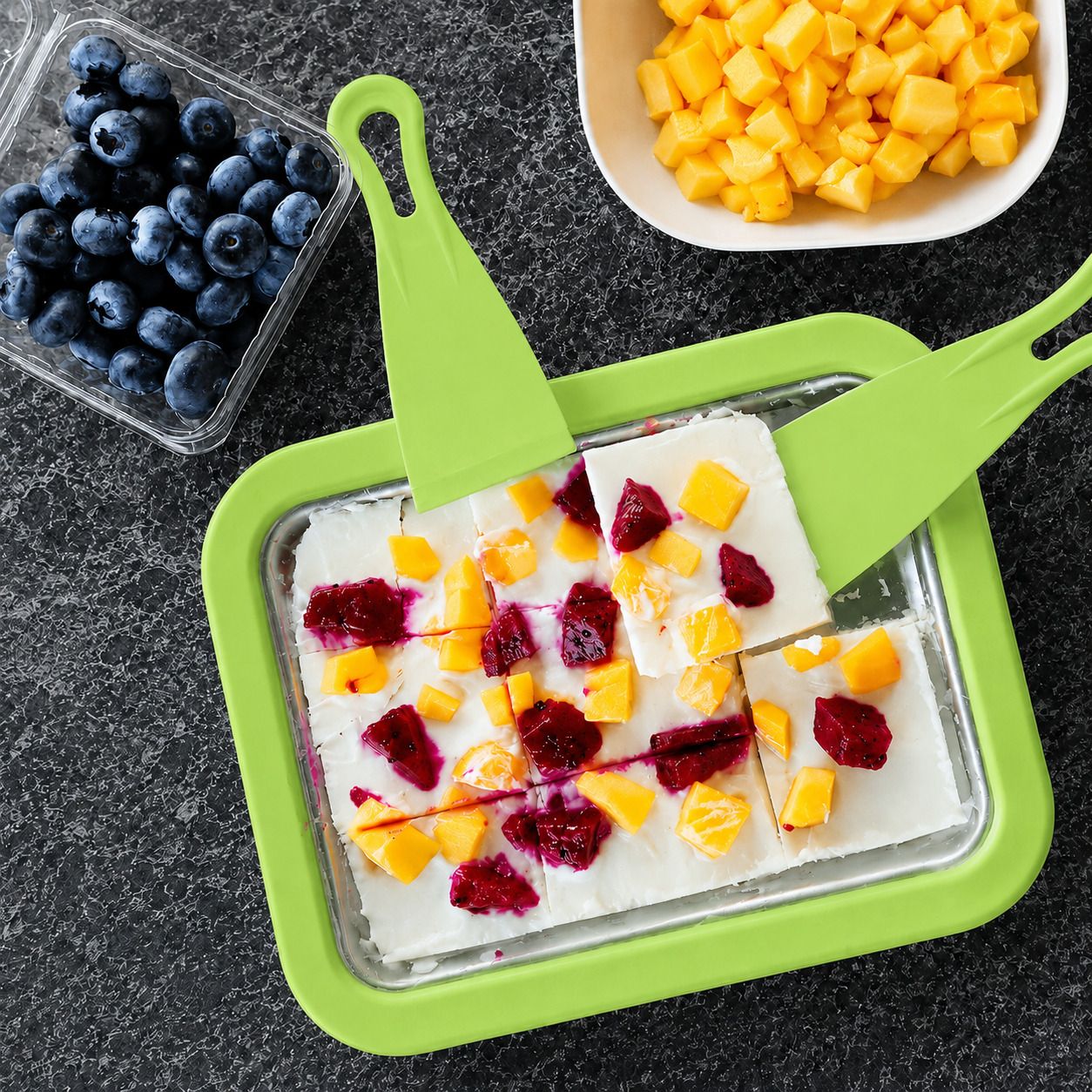bestzone retail mall 500 ml Manual Ice Cream Maker-picture-30