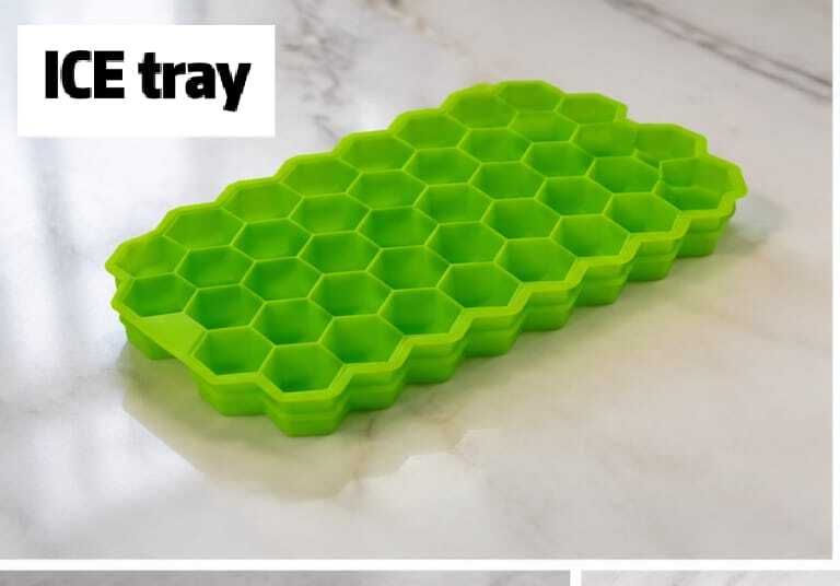 Green Silicone Ice Cube Tray-image-48