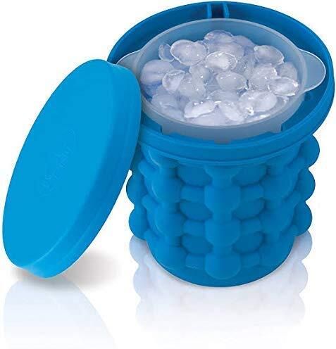 tatavaone Silicone ICE Cube Holder Storage Blue Silicone Ice Cube Tray-picture-26