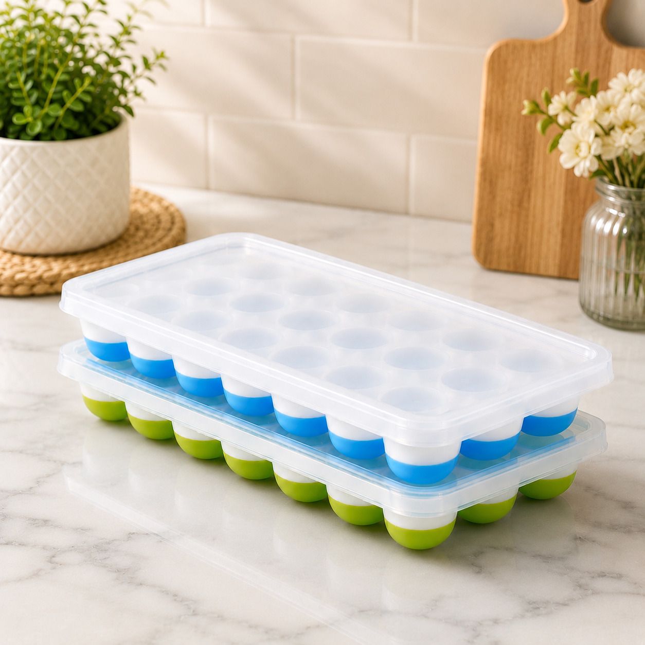 sprinkle 1x pop up ice tray 11 Blue Silicone Ice Cube Tray-picture-35