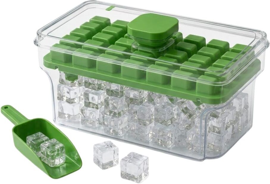 Green Silicone Ice Cube Tray-image-49