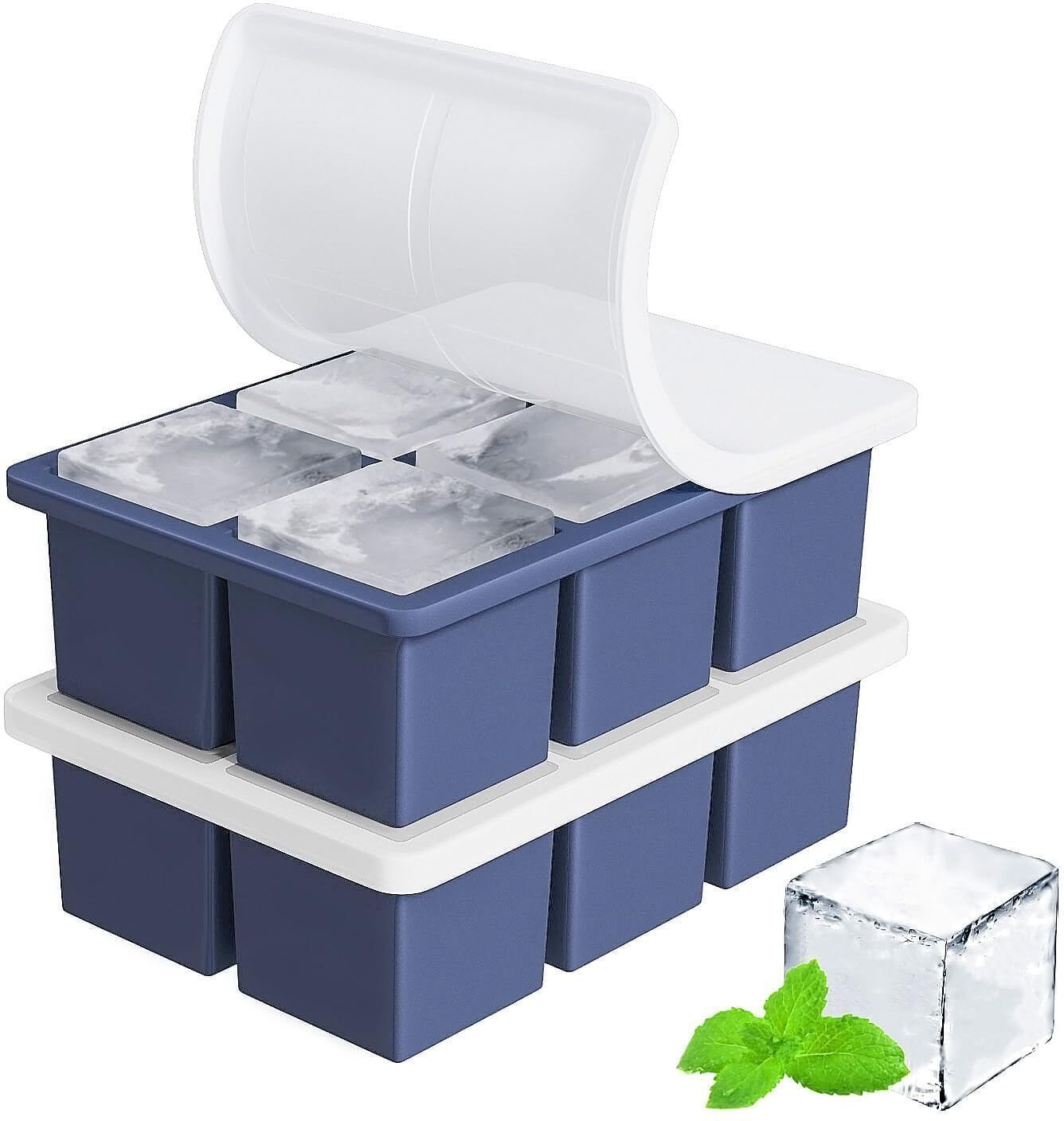 Blue Silicone Ice Cube Tray-image-36