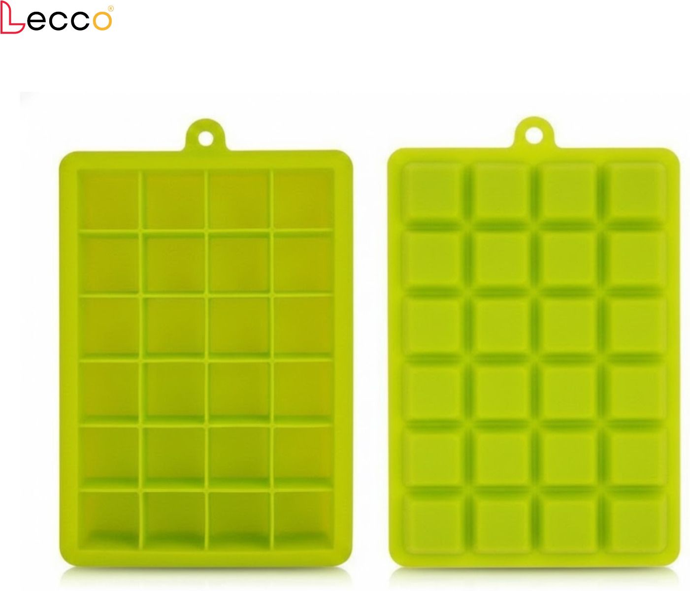 lecco Lecco_SILICONE_ICE_CUBE_TRAY Green Silicone Ice Cube Tray-picture-38