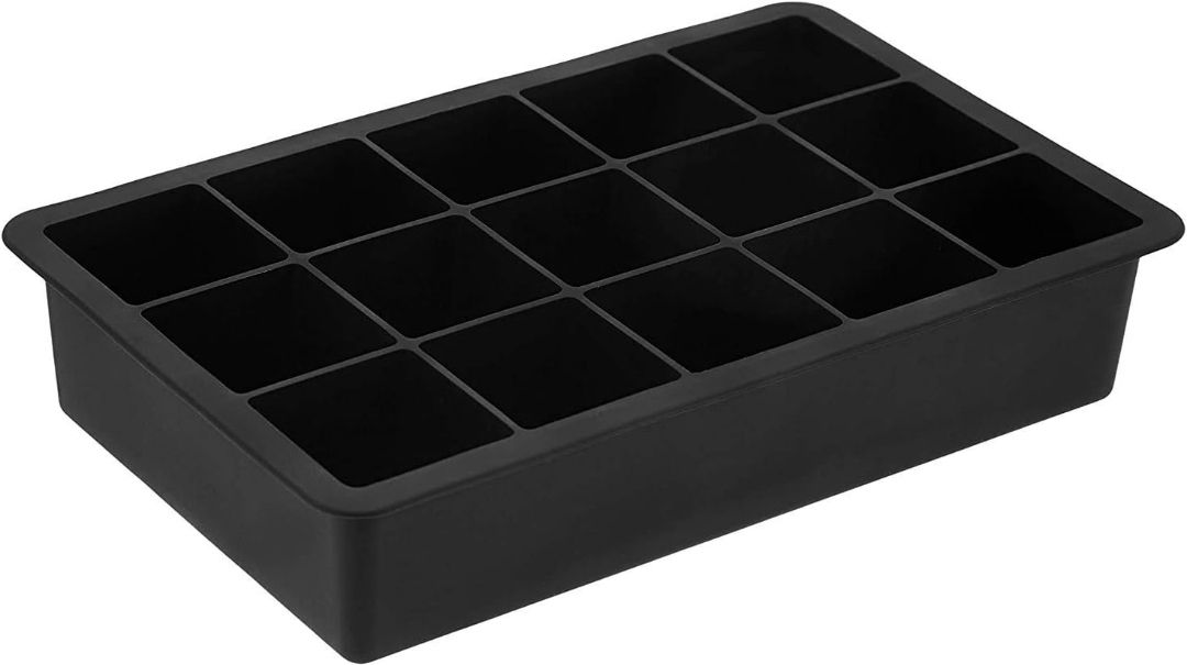 akash store Black Silicone Ice Cube Tray-picture-21