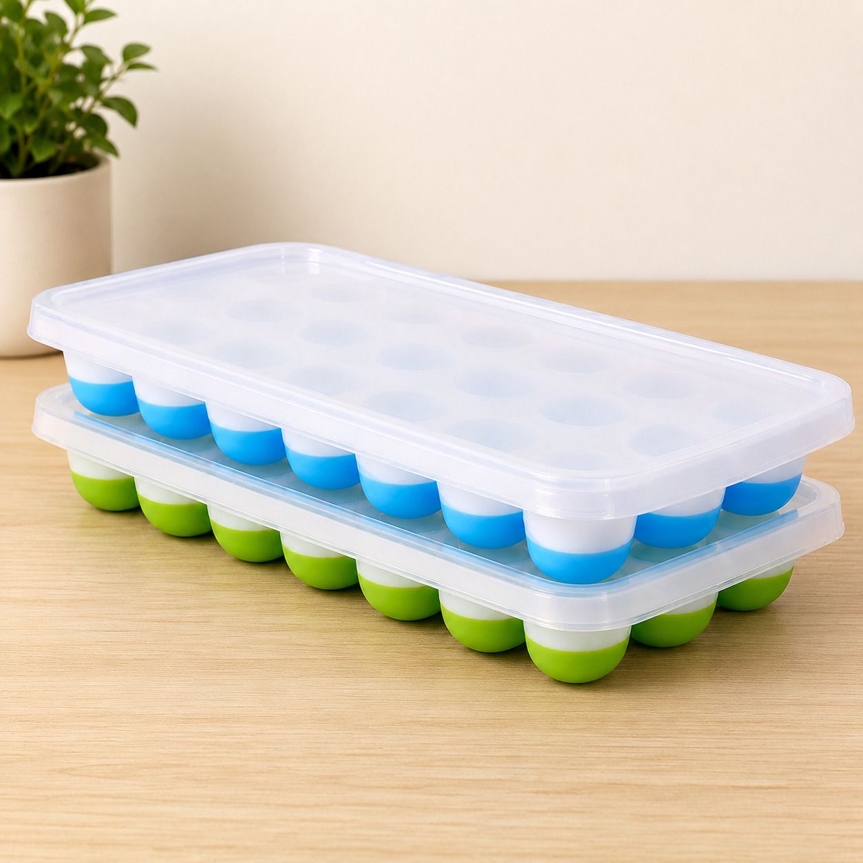 sprinkle 1x pop up ice tray 40 Blue Silicone Ice Cube Tray-picture-16
