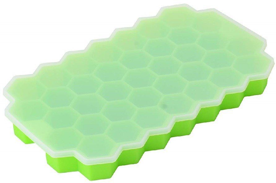 viora Hexagon Silicone Ice Cube Tray Green Silicone Ice Cube Tray-picture-31