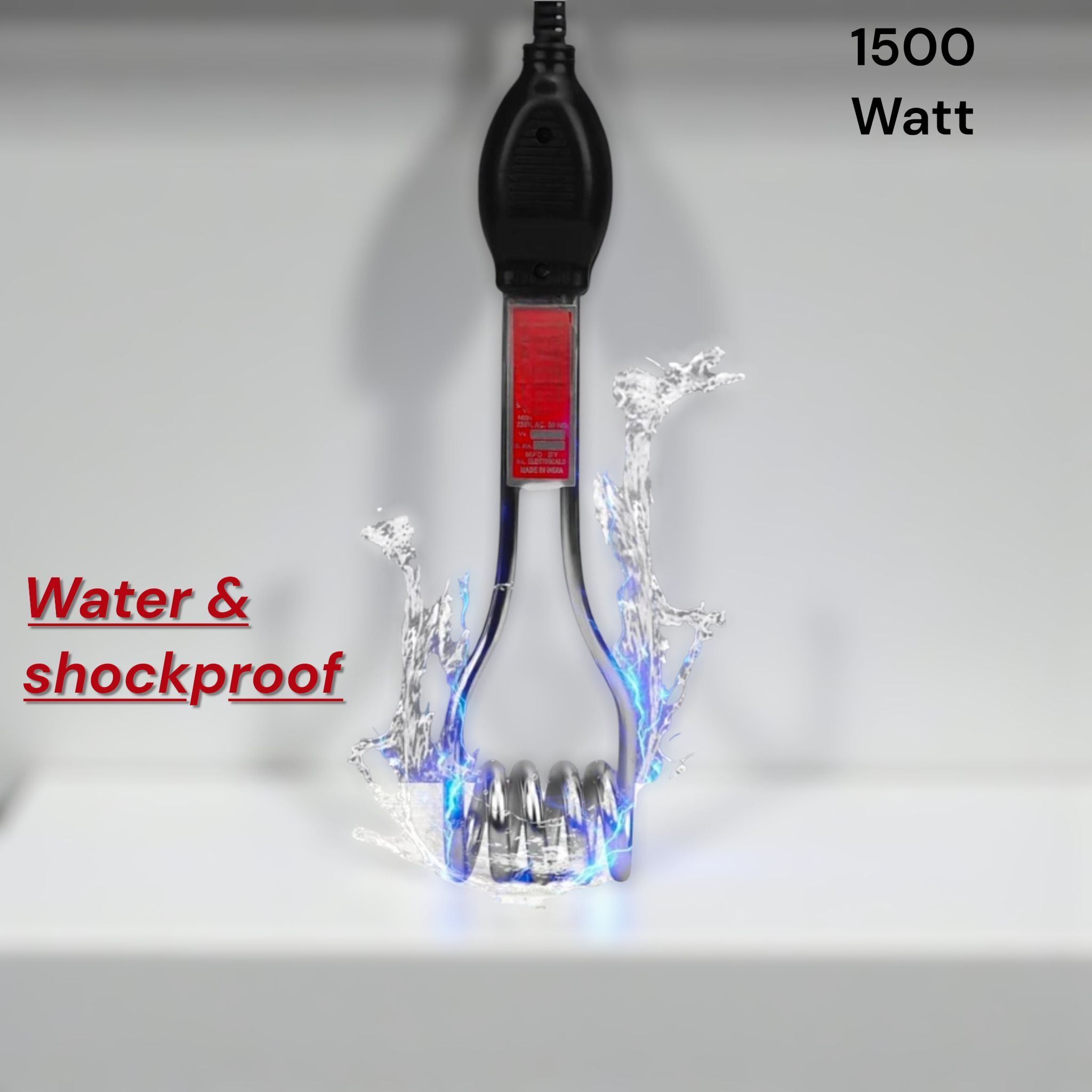 1500w Immershion rod a1 1500 W Shock Proof Immersion Heater Rod