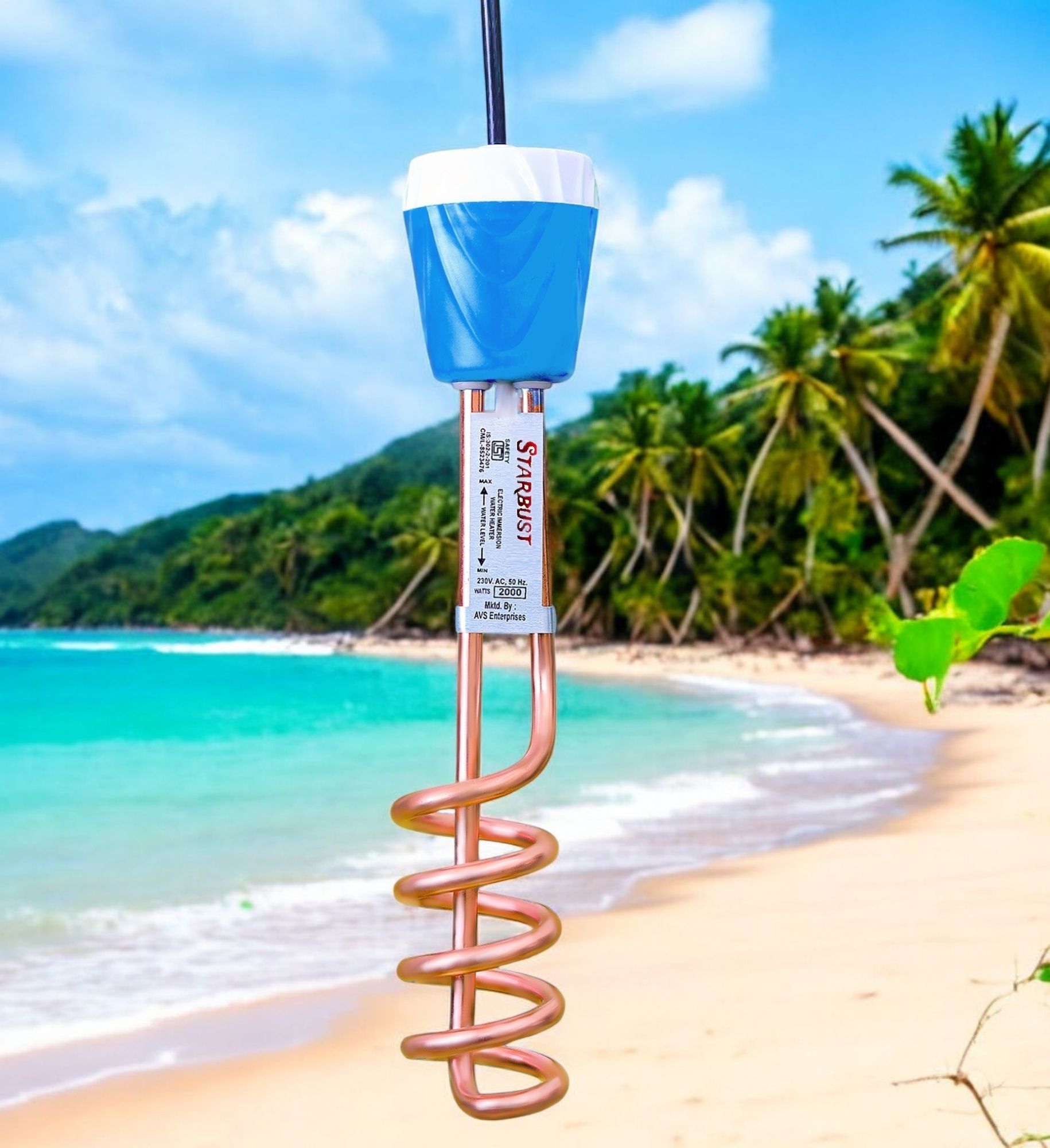 2022 copper red 2000 W Shock Proof Immersion Heater Rod (water) 2000 W Shock Proof Immersion Heater Rod-image-28